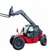 Mini-chargeur télescopique de 3 tonnes à prix abordable, petit transpalette télescopique, chariot élévateur télescopique – Approvisionnement direct usine