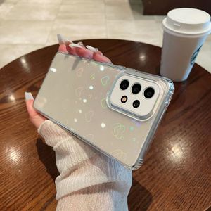 Long Lanh Tình Yêu Trái Tim Laser Cứng PC Trường Hợp Đối Với Samsung A55 A15 A35 A54 A34 A14 S25 Siêu A06 A26 A36 <span class=keywords><strong>Pixel</strong></span> 10 Pro XL 8A 9A Bìa Trường Hợp - Product Image 4