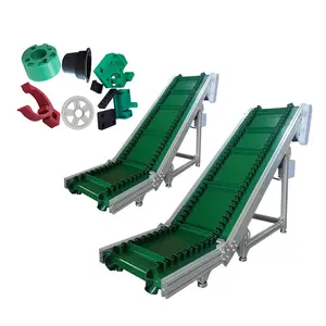 Wholesale Portable Electric Conveyors Durable Food Grade Skirt Belt Conveyor Vegetable Fruit Picking Sorting Table Conveyor Belt