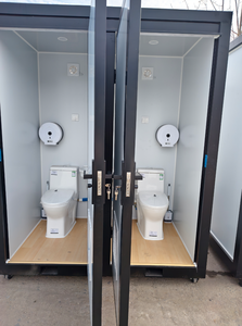 Baños Portátiles para Eventos a Bajo <span class=keywords><strong>Precio</strong></span>, Remolques de Baños Portátiles para Exteriores con Aire Acondicionado, Lavamanos y Tanque de Aguas Residuales - Product Image 5