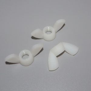 Écrous à oreilles en plastique DIN315 les plus vendus M4 - M8 en nylon PA66, options blanc et noir - Product Image 6