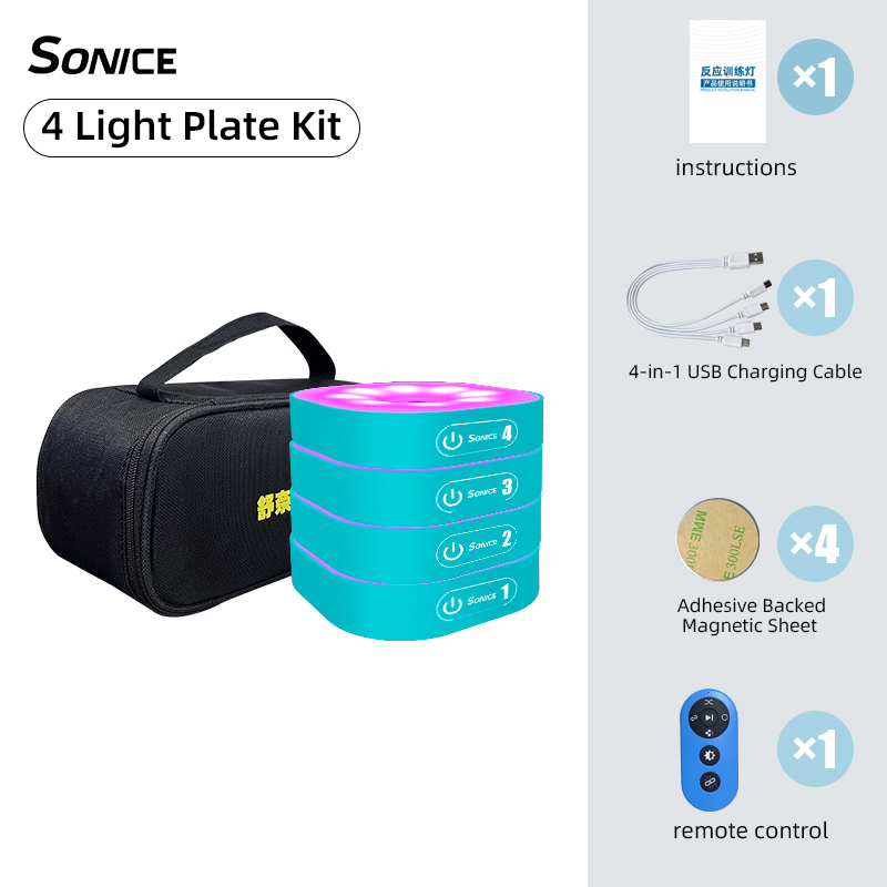 4 lumières