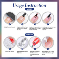 BORN PRETTY Vernis Gel Magnétique UV Effet Œil de Chat Cristal Bleu Arctique 10ml Sans Hema ni TPO – Soak Off