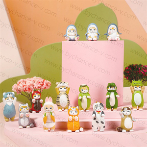 Super Schattige Cosplay Kat In Wilde Dieren Kostuums Plastic Figuur Speelgoed Verzamelstuk Dierenwinkel Restaurant Promo Cadeau Idee - Product Image 6