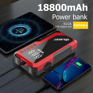 Démarreur de saut de voiture robuste 18800mAh 800A/1500A puissance de démarrage pour moteurs <span class=keywords><strong>diesel</strong></span> 5L essence 4L + compresseur d'air 150PSI - Product Image 5