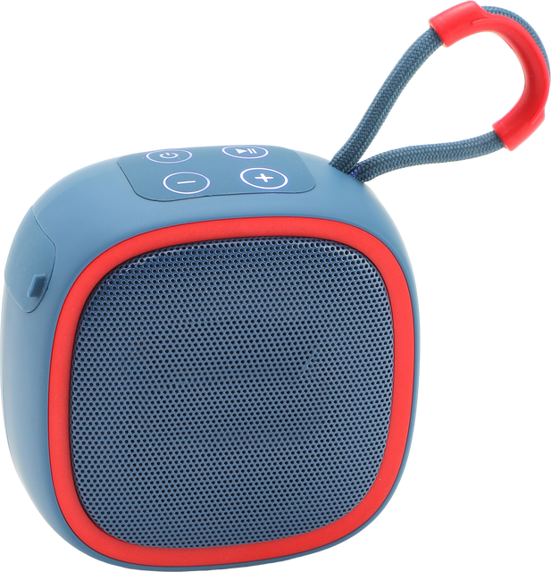 Portable for Bluetooth 5.3 Smart Speaker with 500mAh Battery Mini Size 218g 5W Power 2-3H Playtime Supports BT/TF/USB/FM/TWS