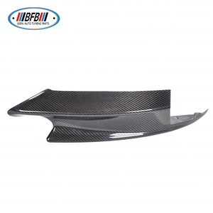 Aileron avant en fibre de carbone complète pour E92 M3 Style 2006-2013, avec ailettes de protection Canard - Product Image 4