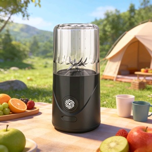 Licuadora portátil de 260 ml con 6 cuchillas, recargable tipo C, para batidos, frutas, hielo, viajes, oficina, gimnasio, sin BPA - Product Image 1