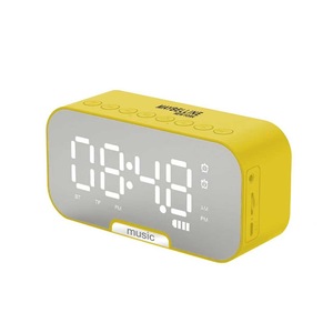 2025 Bán Chạy Màu Xanh Răng Đồng Hồ Báo Thức Loa Biểu Tượng Tùy Chỉnh Không Dây Ai Loa Đèn Ban Đêm Với Âm Nhạc Kỹ Thuật Số LED Đồng Hồ Báo Thức - Product Image 2