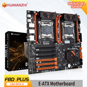华南志X99 F8D PLUS LGA 2011-3至强X99主板双cpu支持英特尔至强E5 V3 V4 DDR4 RECC非ECC <span class=keywords><strong>M</strong></span>.<span class=keywords><strong>2</strong></span> NVME NGFF - Product Image 5