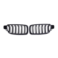 Série 3 2013-2019 Transfert d'eau Impression Noir Brillant Voiture F30/F31/F35 Calandre Double Ligne