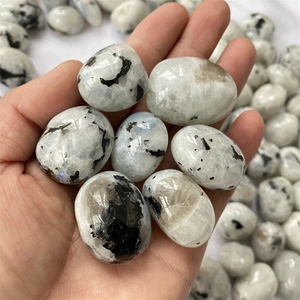 Cầu Vồng Tự Nhiên Moonstone Tumbled Đá Cao Đánh Bóng Moonstone Pha Lê Sỏi Đá Bán Buôn - Product Image 5