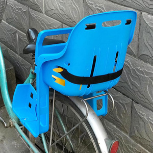 Siège de vélo pour enfants, siège de <span class=keywords><strong>porte</strong></span>-bébé à montage frontal pour tout-petits, <span class=keywords><strong>porte</strong></span>-vélo standard de sécurité avec main courante - Product Image 3