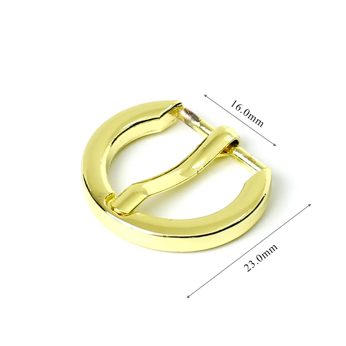 Wholesale Custom Belt Buckle Fashion Pin Belt Buckle Big D Shape Buckle For Women