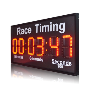 Reloj de Tiempo LED Rojo PUUSLED, Número de <span class=keywords><strong>7</strong></span> Segmentos, Cartel <span class=keywords><strong>Digital</strong></span>, Temporizador de 99 Minutos para Deportes Escolares al Aire Libre - Product Image 1