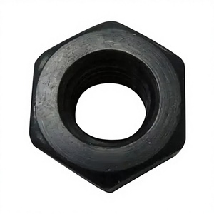 Écrou hexagonal en acier de grade 4 à haute résistance à la traction 1/2 5/16 3/8 avec finition oxyde noir pour applications minières et de traitement de l'eau - Product Image 3