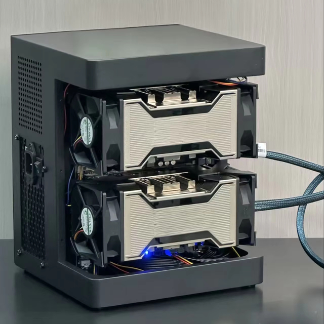 Suqiao V100 Sheet Metal Dual-Slot External GPU Dock Used