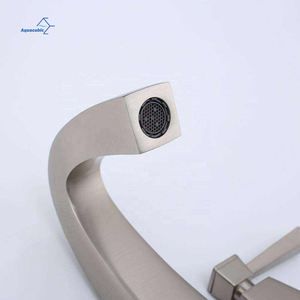 Salle de bain américaine Salle de bain Centerset Lavabo en laiton brossé <span class=keywords><strong>Robinets</strong></span> de lavabo UPC - Product Image 4