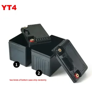 Caixa de bateria para motocicleta YT4 YT5 YT7 12V 12.8V 4Ah 5Ah 7Ah li ion Lifepo4