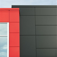 Revêtement en aluminium Acm, revêtement de façade en aluminium, panneau composite en aluminium ACP