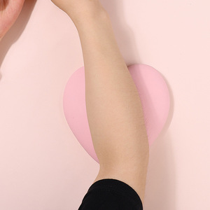 Heart Shaped Microfiber Leather Nail Elbow Rest Pad Non Slip Portable Hand <b>Pillow</b> Cushion Custom Manicure Arm Rest Tool - Product Image 4