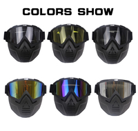Vente en gros de lunettes Mx Protection UV400 coupe-vent anti-poussière masque de moto lunettes hors route lunettes de vélo de saleté