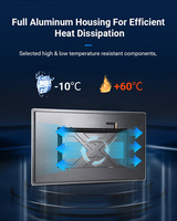 PC industriel Android étanche IP65 tout-en-un sans ventilateur avec écran tactile Kiosque RK3568/3588 32G/64G/128G SSD Garantie 3 ans