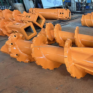 Barrena de perforación UMP, barrena de tierra hidráulica con roca para excavadora, herramientas de perforación de roca, máquina de perforación de barrena portátil, base - Product Image 4