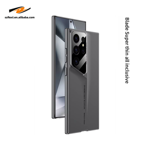 Coque de téléphone Mecha ultra-fine mate avec <span class=keywords><strong>protection</strong></span> d'objectif pour Samsung <span class=keywords><strong>Galaxy</strong></span> S26 S25 S24 S23 <span class=keywords><strong>S22</strong></span> Ultra, en PC rigide dépoli - Product Image 1
