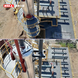 Standart dışı dizel yakıt yağı damıtma tesisi için iyi kar küçük ölçekli atık lastik plastik Pyrolysis yağı - Product Image 4