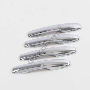 WZXD 2018 Juego de Cubiertas Decorativas Plateadas para Manijas de Puertas Laterales de Coche, Accesorios para XC60 - Product Image 6