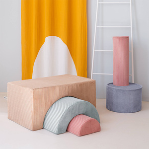 Precio de Fabricante JL JL-BBC-23948-03 Bloques de Poliéster Creatividad Imaginación Almohadas Modulares para Niños Cilíndricas Geométricas - Product Image 2