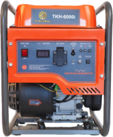 TieKeHan 4,5KW 5KW 4-Takt Tragbarer Benzin-Notstromgenerator mit Smart-Inverter 230V TKH-6000i 15L Kraftstofftank 50/60Hz 6h