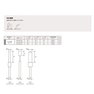 <span class=keywords><strong>Xebec</strong></span> Gemonteerd Punt Keramische Steen AX-PM-5RF Originele Schurende Keramische Vezel Cnc-Gereedschappen - Product Image 3