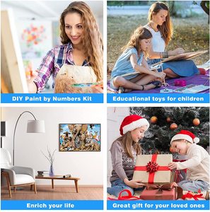 40*50 cm Décoration d'intérieur Cadeau Adultes Enfant Tortue de l'océan Animal DIY Peint à <span class=keywords><strong>la</strong></span> main <span class=keywords><strong>Peinture</strong></span> à l'huile Kits de <span class=keywords><strong>peinture</strong></span> Image par numéros Top - Product Image 5