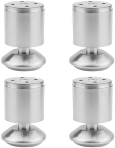 Accessoires de pieds intérieurs Meubles de canapé Pieds en aluminium en acier <span class=keywords><strong>chromé</strong></span> faciles à utiliser Appartements Bureaux à domicile Fermes Tables Chaises - Product Image 1