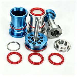 Kit de bobine et de manchon de valve en acier inoxydable usiné CNC de précision pour assemblage de valve hydraulique avec joints toriques, OEM personnalisé - Product Image 2