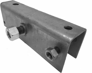 Kit d'égaliseurs de remorque et boulons de fixation pour ressorts à glissière de 2 po de large, 11 po de long, avec trou central de 7/8 po pour essieu de remorque - Product Image 4