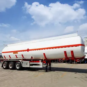3 trục 40000 lít thép nhôm Xăng tàu chở dầu bán Trailer dầu nhiên liệu Giao Thông Vận Tải xe tăng toil xe tăng xe tải Trailer