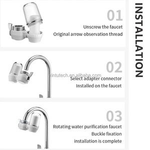 ระบบกรองน้ำก๊อกน้ำในครัว กำจัดสนิมและแบคทีเรีย พร้อมไส้กรองเปลี่ยนได้ - Product Image 5