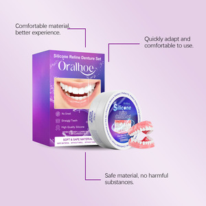 Most Popular <strong>Denture</strong> Retouching Set <strong>for</strong> Natural Smile Interdental Cosmetic Silicon <strong>Denture</strong> Care Set - Product Image 2