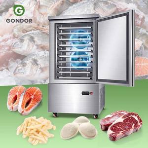 เครื่องแช่แข็งแบบ IQF Blast Shock Congeladores Verticales Congelador Vertical Fish Freezer Chiller ลดราคา - Product Image 1