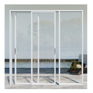 <span class=keywords><strong>Porte</strong></span> <span class=keywords><strong>coulissante</strong></span> en aluminium et verre <span class=keywords><strong>pour</strong></span> patio, haute performance d'étanchéité, résistante aux intempéries et anti-vieillissement - Product Image 2