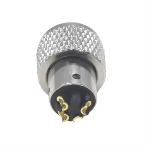 M8 kết nối cáp moldable Nữ Thông tư M8 kín shielded 4 pin không thấm nước cắm kết nối