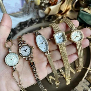 Style chaud Agete marque de luxe japonaise dames femmes Reloj montre petit or Compact perle cadran Quartz femme cadeau pour les filles - Product Image 3