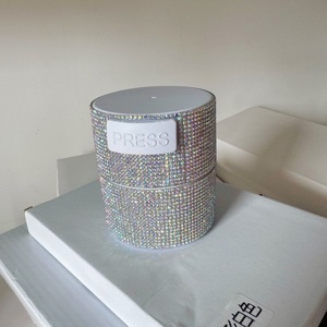 Mắt Mở Rộng Công Cụ <span class=keywords><strong>Lash</strong></span> Dính Tank <span class=keywords><strong>Lash</strong></span> Gương Fan Bán Buôn Kín Jar Rhinestone Kim Cương Keo Lưu Trữ Container - Product Image 6