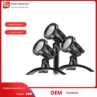 Lumière LED de plongée pour piscine en plastique, étanche, pour pelouse, cour, étang, paysage, projecteur, économie d'énergie, double usage