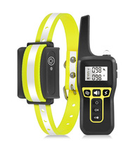 Luxuriöses Umweltfreundliches Modernes Wasserdichtes IPX7 Kleinhunde-Trainingshalsband mit Vibration, Schock und Fernbedienung, Kunststoffzubehör Made in China