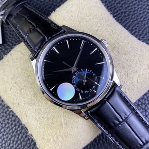 Reloj Mecánico Automático Clásico de Acero Inoxidable con Fase Lunar para Hombre, Casual y de Negocios, con Espejo de Zafiro, de Alta Calidad - Product Image 2