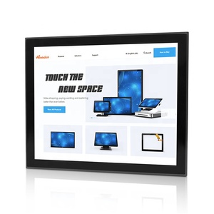 17 pulgadas todo en una <span class=keywords><strong>PC</strong></span> de panel Industrial 3mm 10mm opcional bisel ESCRITORIO PARA BANCO DE USO - Product Image 3